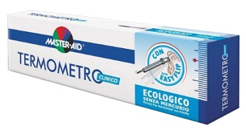 TERMOMETRO CLINICO ECOLOGICO GALLIO MASTER-AID - Farmaunclick.it
