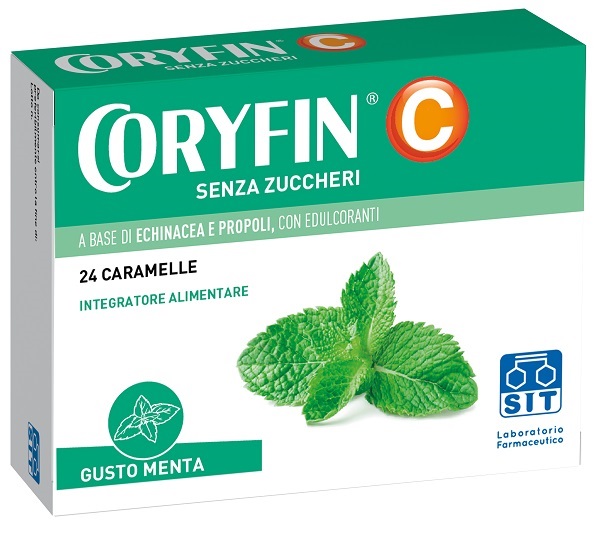 CORYFIN C SENZA ZUCCHERO MENTOLO 48 G - Farmaunclick.it