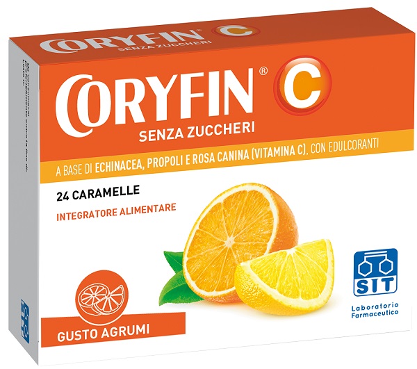 CORYFIN C SENZA ZUCCHERO AGRUMI 48 G - Farmaunclick.it