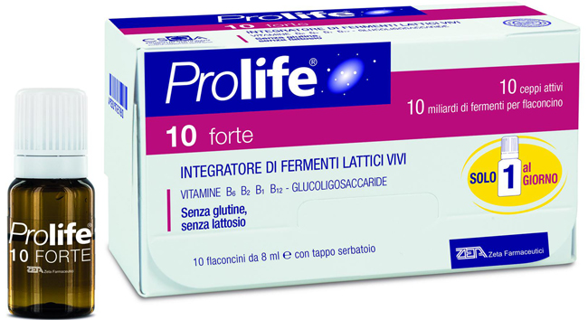 PROLIFE 10 FORTE 10 FLACONCINI DA 8 ML - Farmaunclick.it