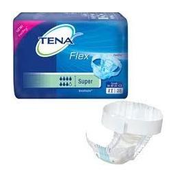 PANNOLONE A CINTURA PER INCONTINENZA TENA FLEX SUPER EXTRA LARGE 30 PEZZI - Farmaunclick.it