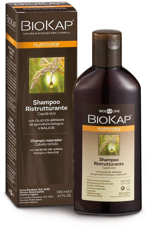 BIOKAP NUTRICOLOR SHAMPOO RISTRUTTURANTE 200 ML - Farmaunclick.it