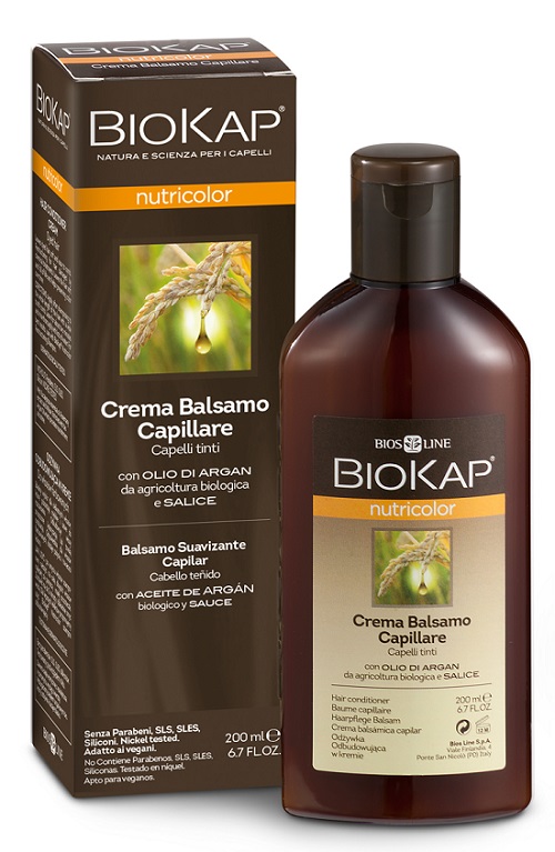 BIOKAP NUTRICOLOR CREMA BALSAMO CAPILLARE 200 ML - Farmaunclick.it