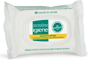 NORMALENE IGIENE SALVIETTE INTIME 20 PEZZI - Farmaunclick.it