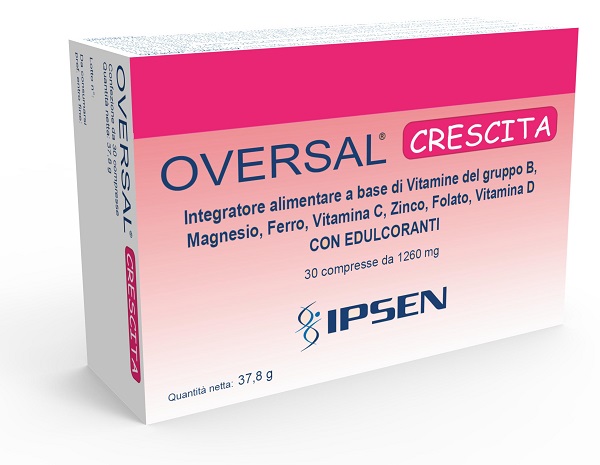 OVERSAL CRESCITA 30 COMPRESSE - Farmaunclick.it