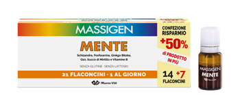 MASSIGEN MENTE 21 FLACONCINI DA 10 ML - Farmaunclick.it