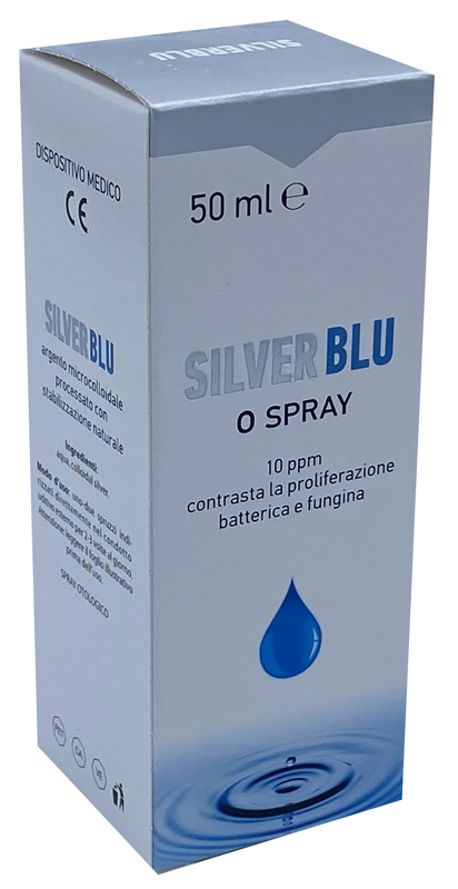 SILVER BLU O SPRAY OTOLOGICO 50 ML - Farmaunclick.it