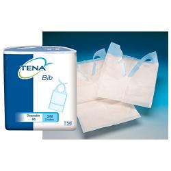 BAVAGLI MONOUSO TENA BIB MISURA SMALL/MEDIA 150 PEZZI - Farmaunclick.it