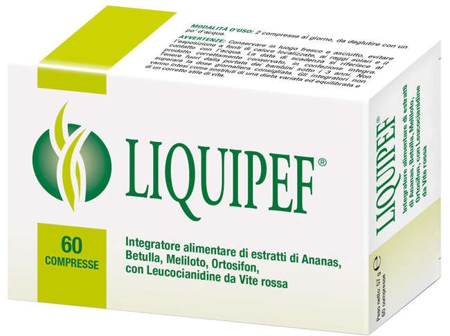 LIQUIPEF 60 COMPRESSE - Farmaunclick.it