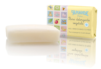 L'AMANDE ENFANT PANE DETERGENTE VEGETALE 100 G - Farmaunclick.it