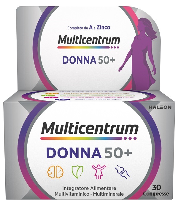 MULTICENTRUM DONNA 50+ 30 COMPRESSE - Farmaunclick.it