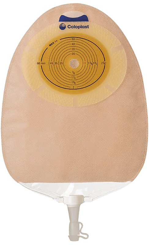 SACCA TRASPARENTE SISTEMA A 1 PEZZO PER UROSTOMIA CON MULTICHAMBER SENSURA RITAGLIABILE 10/76 MM MAXI 400 ML 30 PEZZI - Farmaunclick.it