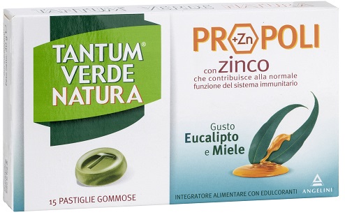 TANTUM VERDE NATURA PASTIGLIE GOMMOSE EUCALIPTO & MIELE 30 G - Farmaunclick.it