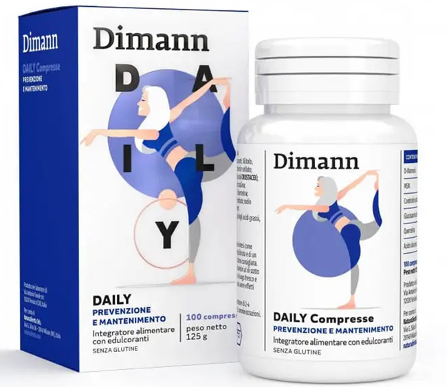 DIMANN DAILY 100 COMPRESSE - Farmaunclick.it