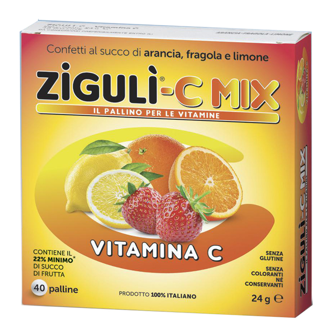 ZIGULI C MIX 40 PALLINE 24 G - Farmaunclick.it