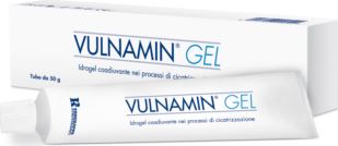 VULNAMIN MEDICAZIONE INTERATTIVA IN GEL A BASE DI AMINOACIDICOSTITUTIVI DEL COLLAGENE E SODIO JALURONATO TUBO 50 G - Farmaunclick.it