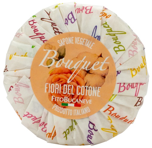 BOUQUET SAPONE VEGETALE FIORI DEL COTONE 100 G - Farmaunclick.it