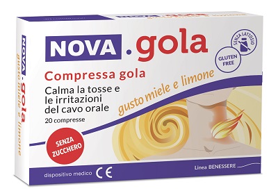 NOVA GOLA LIMONE/MIELE 20 COMPRESSE - Farmaunclick.it