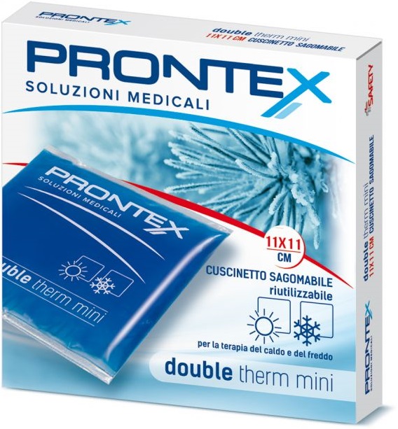 PRONTEX CUSCINETTO IN GEL RIUTILIZZABILE DOUBLE THERM 11X11CM - Farmaunclick.it