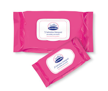 EUPHIDRA AMIDOMIO SALVIETTE UMIDIFICATE 72 PEZZI - Farmaunclick.it