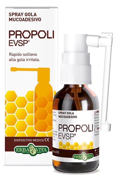 PROPOLI EVSP SPRAY GOLA MUCOADESIVO SENZA ALCOL 20ML - Farmaunclick.it
