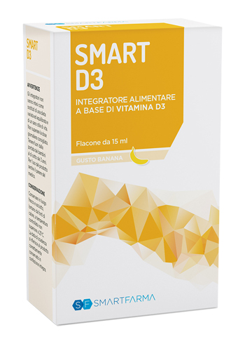 SMART D3 GOCCE 15 ML GUSTO BANANA - Farmaunclick.it