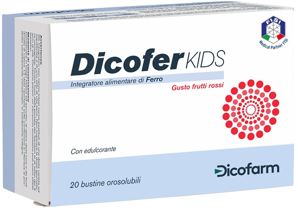 DICOFER KIDS 20 BUSTINE OROSOLUBILI - Farmaunclick.it