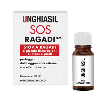 UNGHIASIL SOS RAGADI FLACONE 10 ML CON PENNELLINO E 9 CEROTTI COPRIVERRUCA - Farmaunclick.it