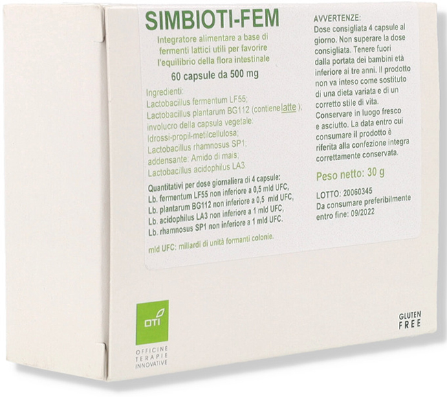 SIMBIOTI FEM 60 CAPSULE - Farmaunclick.it