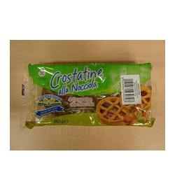 HAPPY FARM CROSTATA ALLA NOCCIOLA SENZA GLUTINE 180 G - Farmaunclick.it