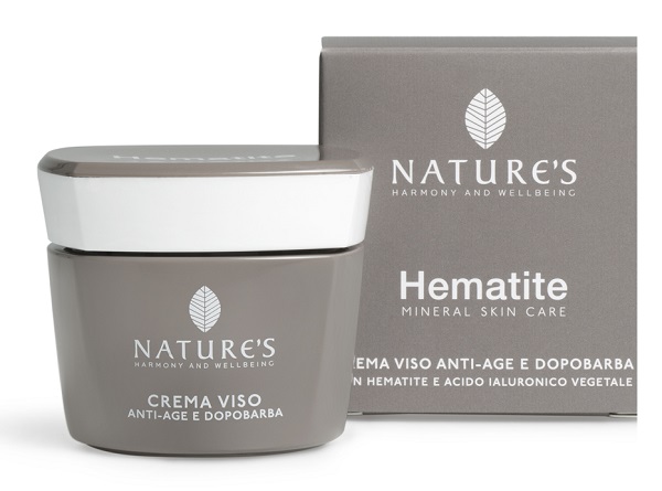 NATURES HEMATITE CREMA VISO ANTIAGE DOPOBARBA - Farmaunclick.it