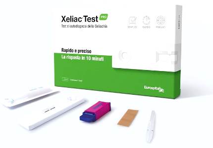 XELIAC TEST PRO DETERMINAZIONE ANTICORPI IGA E IGG ASSOCIATI ALLA MALATTIA CELIACA 1 PEZZO - Farmaunclick.it
