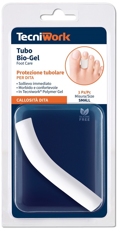 BIOGEL FASCETTA TUBOLARE GEL DITA PIEDI SMALL 1 PEZZO - Farmaunclick.it