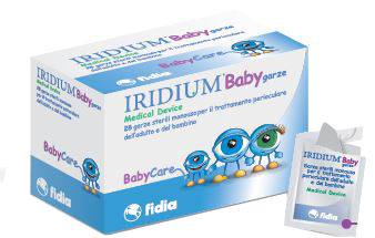 GARZA OCULARE MEDICATA IRIDIUM BABY 28 PEZZI - Farmaunclick.it