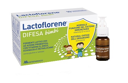 LACTOFLORENE DIFESA BAMBINI 10 FLACONI 100 ML - Farmaunclick.it