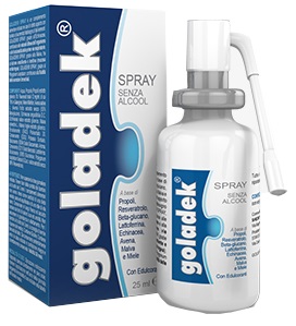 GOLADEK SPRAY NO ALCOOL 25 ML - Farmaunclick.it