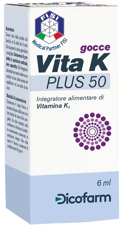VITA K PLUS 50 GOCCE 6 ML - Farmaunclick.it