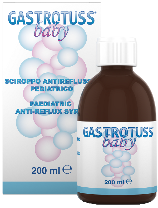 BABY SCIROPPO ANTIREFLUSSO GASTROTUSS 200 ML - Farmaunclick.it