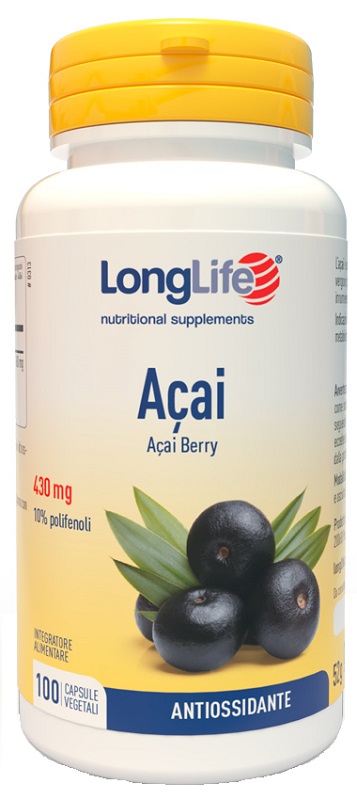 LONGLIFE ACAI 100 CAPSULE - Farmaunclick.it