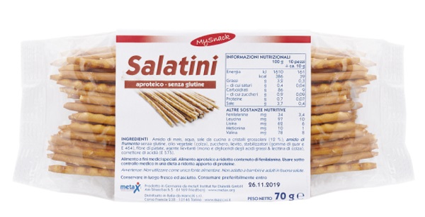MY SNACK SALATINI 70 G - Farmaunclick.it