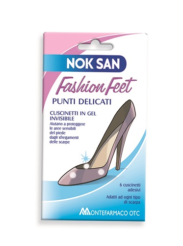 NOK SAN FASHION FEET PUNTI DELICATI 6 PEZZI - Farmaunclick.it