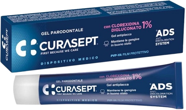 CURASEPT ADS GEL PARODONTALE CLOREXIDINA DIGLUCONATO 1% 30 ML - Farmaunclick.it