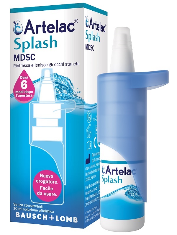 ARTELAC SPLASH GOCCE OCULARI 10 FLACONCINI MONODOSE 0,5 ML - Farmaunclick.it