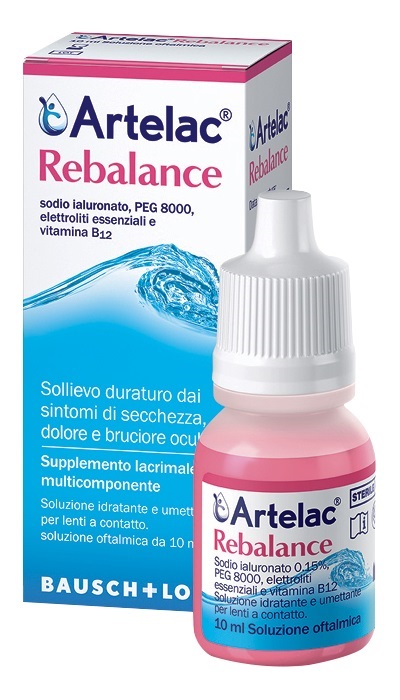 ARTELAC REBALANCE GOCCE OCULARI MULTIDOSE SENZA CONSERVANTI 10 ML - Farmaunclick.it
