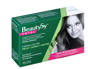 BEAUTY SY TOT VITAMINE MINERALI ESTRATTO VEGETALE 60 COMPRESSE - Farmaunclick.it