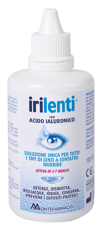 SOLUZIONE UNICA PER LENTI A CONTATTO IRILENTI 100ML - Farmaunclick.it