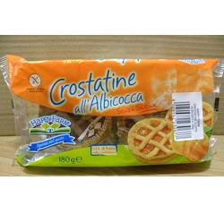 HAPPY FARM CROSTATA DI ALBICOCCHE SENZA GLUTINE 180 G - Farmaunclick.it