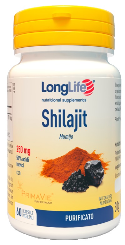 LONGLIFE SHILAJIT 60 CAPSULE - Farmaunclick.it