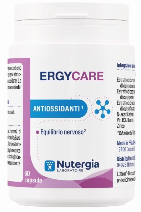 NUTERGIA ERGYCARE 60 CAPSULE - Farmaunclick.it