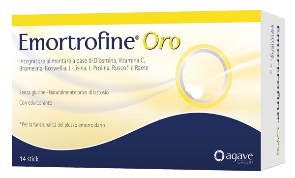 EMORTROFINE ORO 14 STICK 2 G - Farmaunclick.it